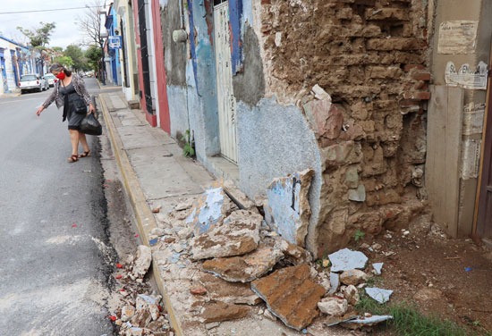 آثار مدمره لزلزال المكسيك