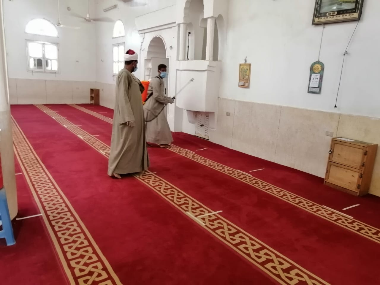 مساجد مصر تضع اللمسات الأخيرة قبل استقبال المصلين (39)