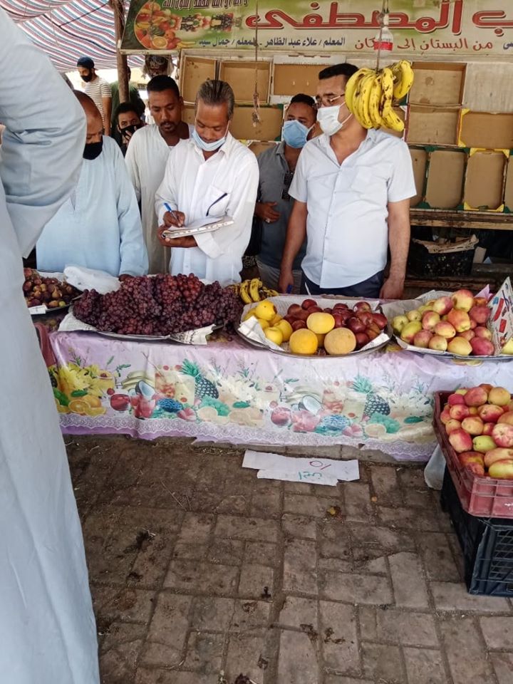 ضبط 11 ميزان غير مدموغ بالأسواق بالمخالفة للقانون بمدينة الأقصر (3)