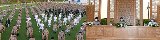 وزير الدفاع يشهد تخريج دورات جديدة من أكاديمية ناصر وكلية القادة (2)