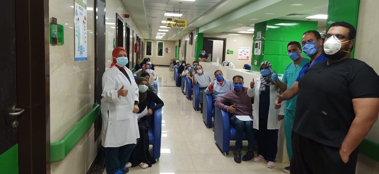 مستشفى إسنا للحجر الصحى تعلن خروج 20 حالة بعد شفاؤهم  (5)