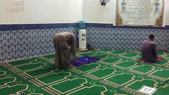 عمليات تجهيز المسجد قبل الصلاة