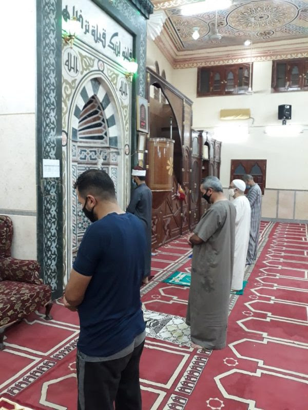 عودة الصلاة للمساجد بالإجراءات الجديدة لمواجهة كورونا (3)