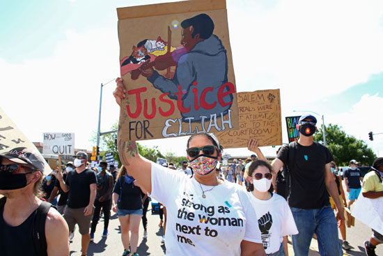 مسيرات ضد عنصرية الشرطة الأمريكية