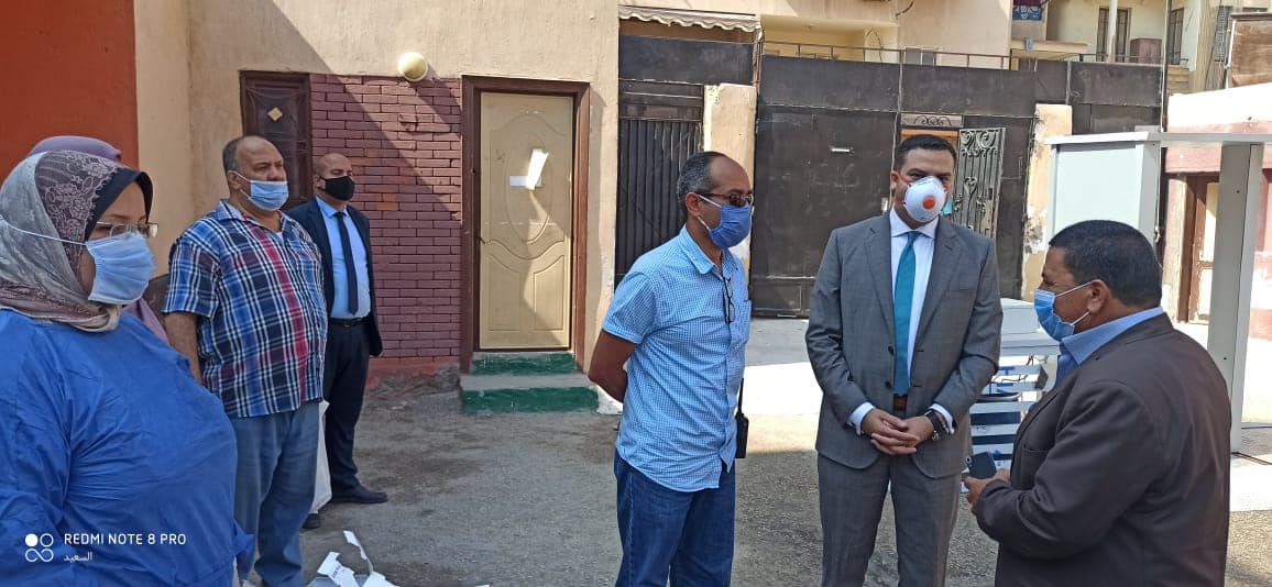 نائب محافظ بورسعيد يتابع سير الامتحانات بمدارس حي الشرق (1)