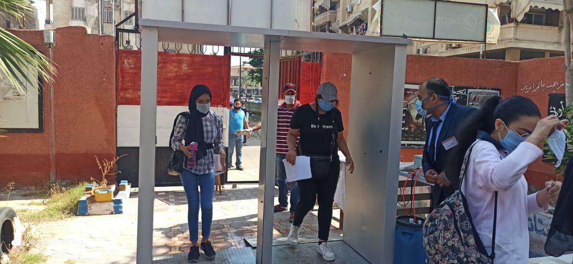 نائب محافظ بورسعيد يتابع سير الامتحانات بمدارس حي الشرق (3)
