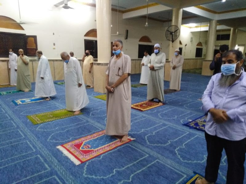 عودة الصلاة للمساجد بالإجراءات الجديدة لمواجهة كورونا (11)