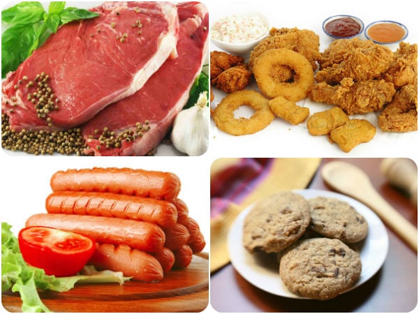 الاطعمة  واللحوم المصنعة