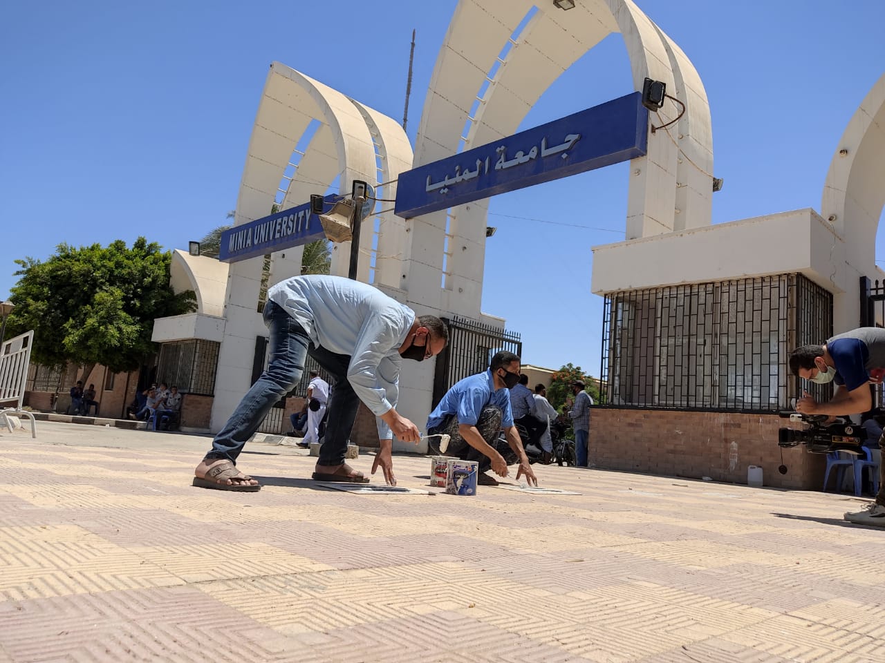 طوارئ بجامعة المنيا استعداداً للامتحانات (6)
