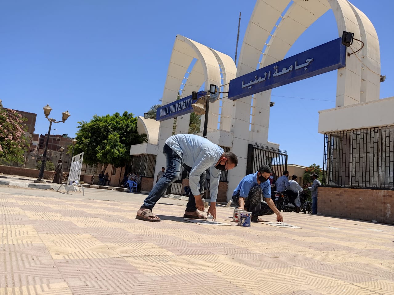 طوارئ بجامعة المنيا استعداداً للامتحانات (4)