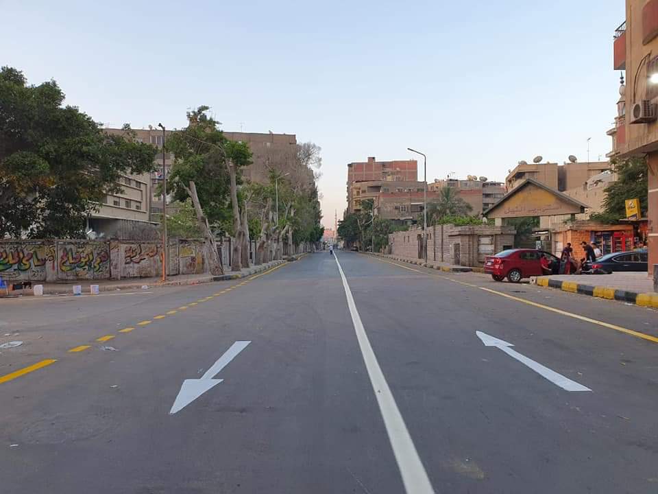 شارع جمال الدين الأفغاني بالجيزة بعد تطويره  (5)