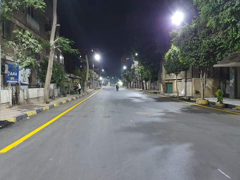 شارع جمال الدين الأفغاني بالجيزة بعد تطويره  (6)