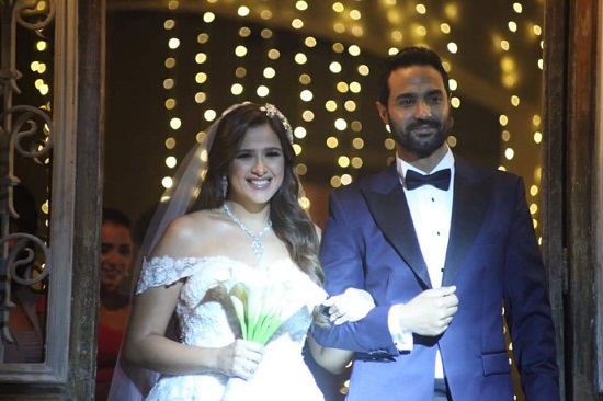 زفاف ياسمين عبدالعزيز فى مسلسل ونحب تانى ليه