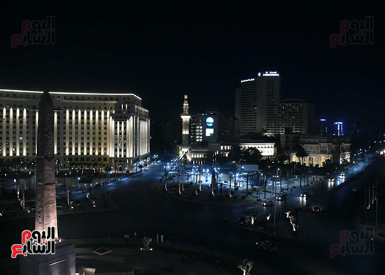 ميدان التحرير بعد إضاءته وتطويره (2)