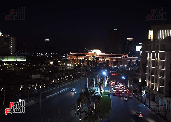 ميدان التحرير بعد إضاءته وتطويره (5)