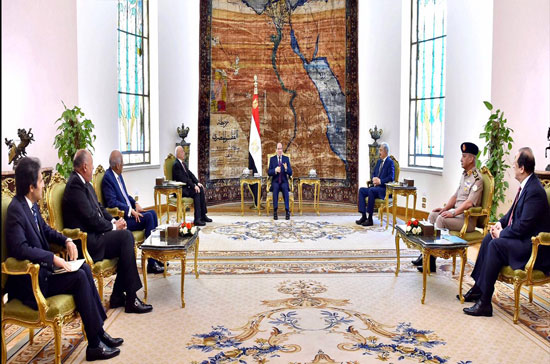 اجتماع-الرئيس-السيسي-لحل-الأزمة-الليبية