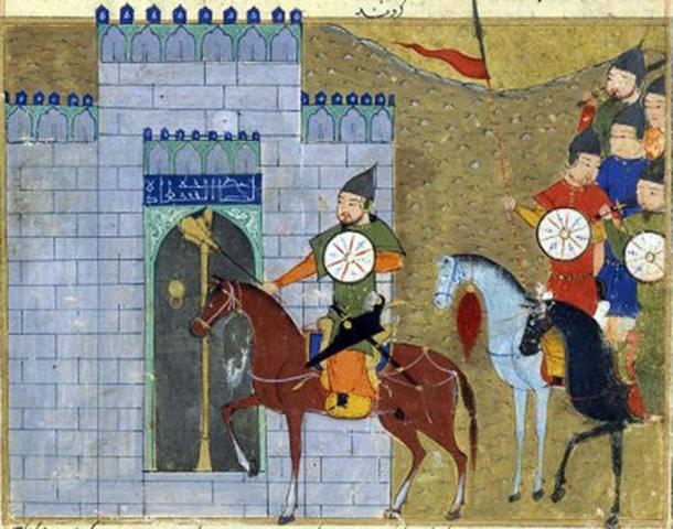 Genghis-Khan-entering-Beijing