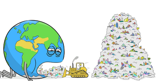 النفايات البلاستيكية