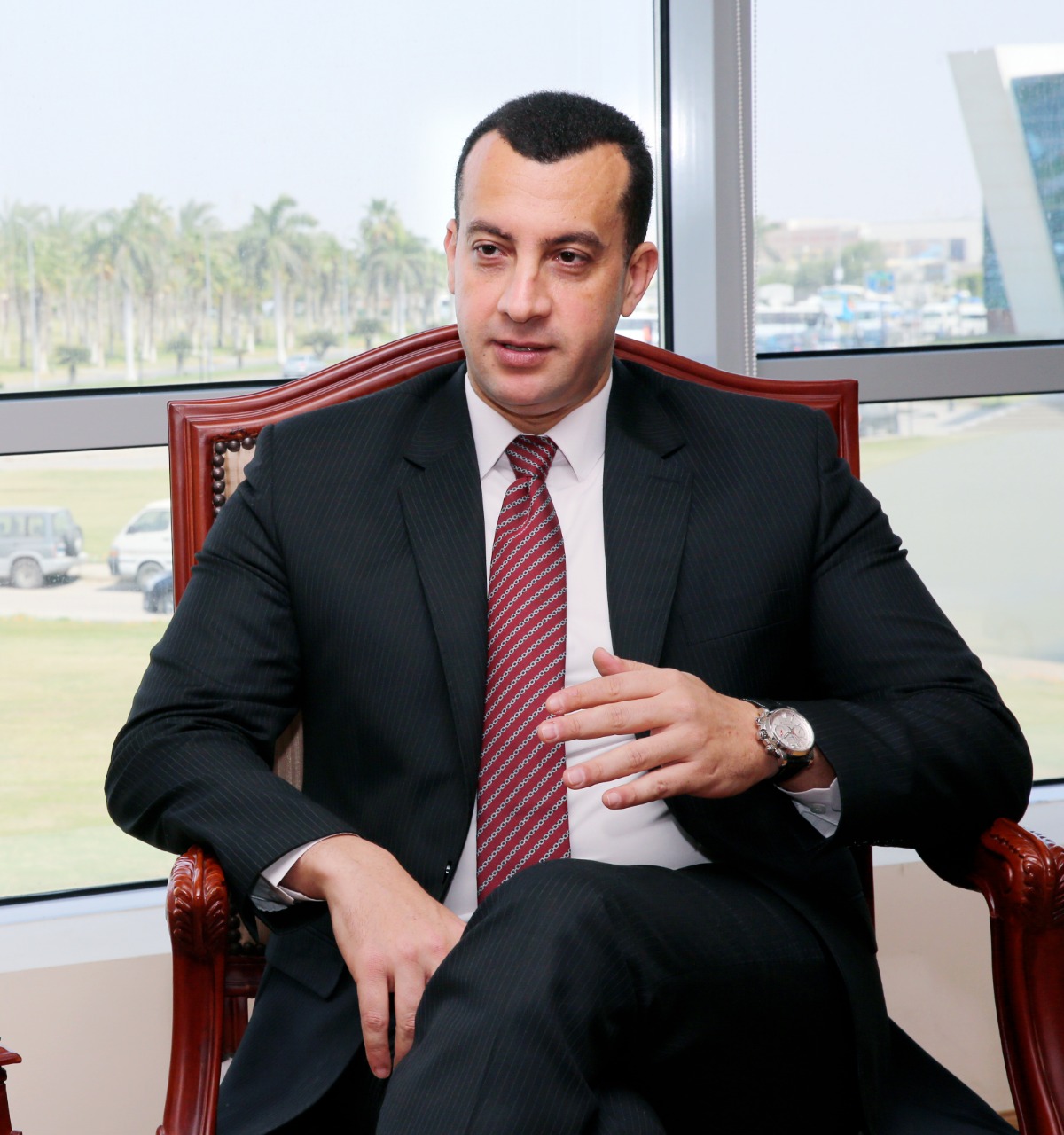 حسام الجمل الرئيس التنفيذي لجهاز تنظيم الاتصالات رئيسية حسام الجمل الرئيس التنفيذي لجهاز تنظيم الاتصالات رئيسية