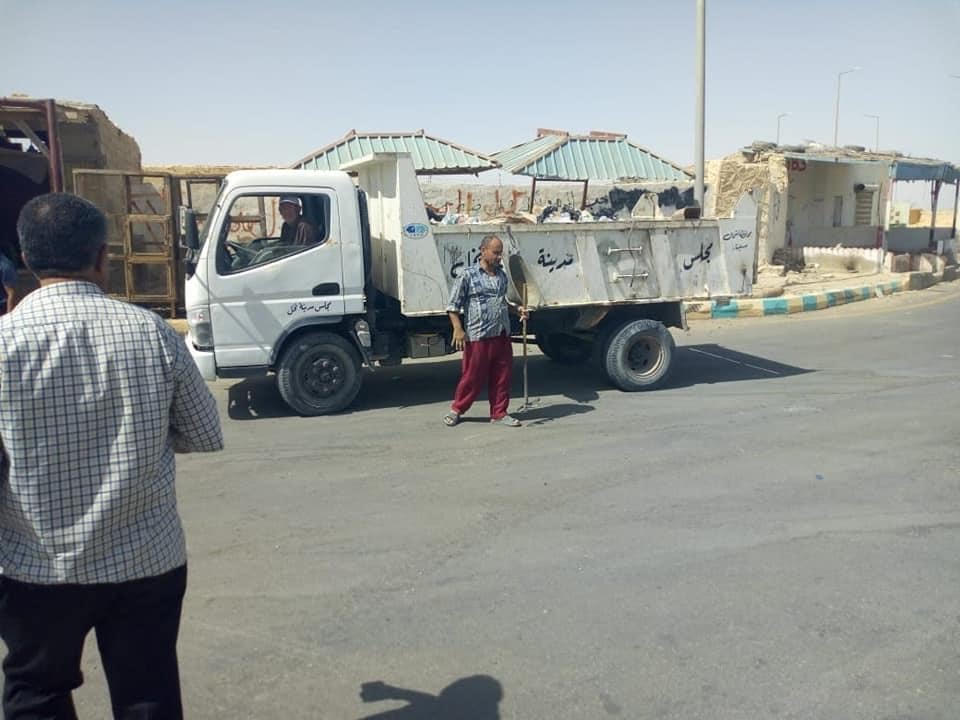 حملة نظافة بمدينة نخل (1)