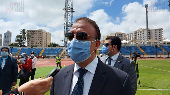 محافظ الإسكندرية يعلن عودة النشاط الرياضى  (4)