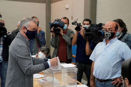 رئيس الوزراء الباسكى يشارك بالانتخابات الإقليمية