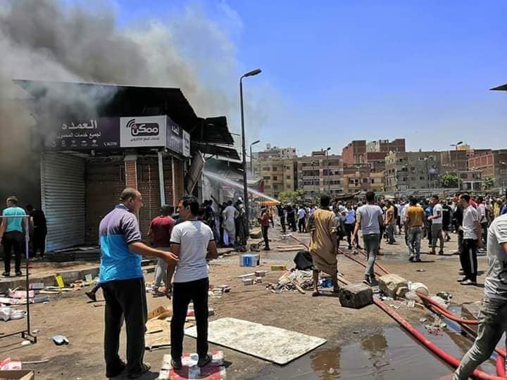 حريق حلوان 2