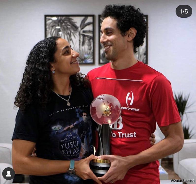 رنيم الوليلى و طارق مؤمن