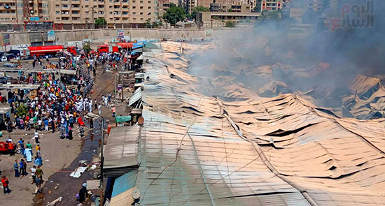 حريق سوق توشكى (13)