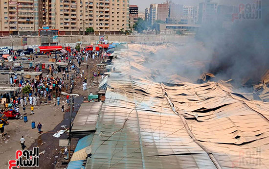 حريق سوق توشكى (16)