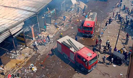 حريق سوق توشكى (12)