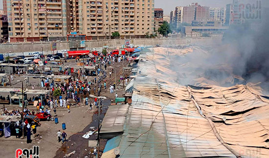 حريق سوق توشكى (15)