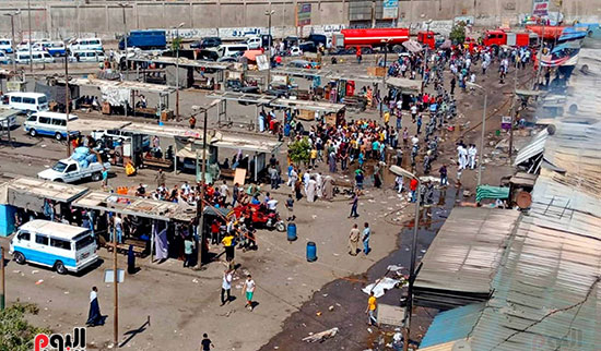 حريق سوق توشكى (17)