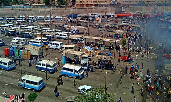 حريق سوق توشكى (3)