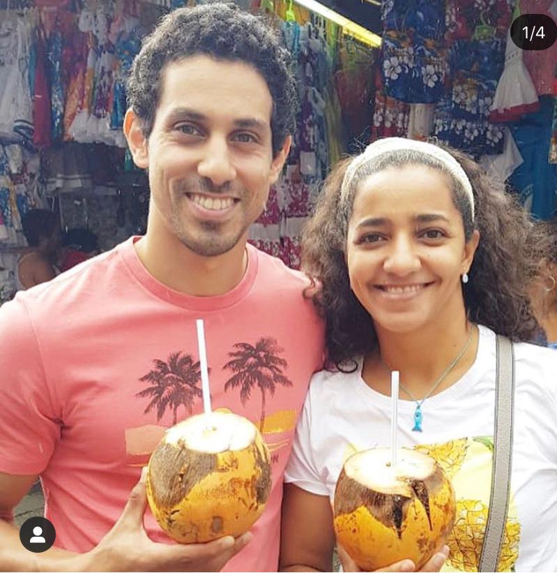 رنيم الوليلى و طارق مؤمن فى نزهة