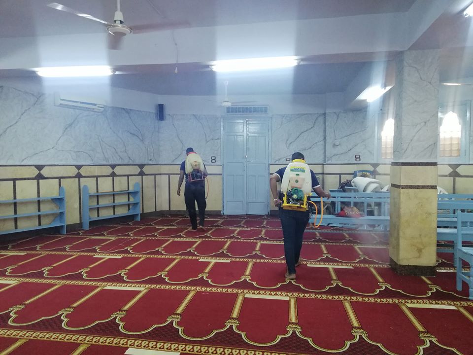 إمام مسجد صلاح الدين بمدينة الأقصر يكشف تفاصيل التجديدات خ (14)