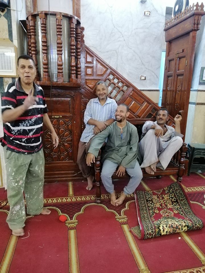 إمام مسجد صلاح الدين بمدينة الأقصر يكشف تفاصيل التجديدات خ (4)