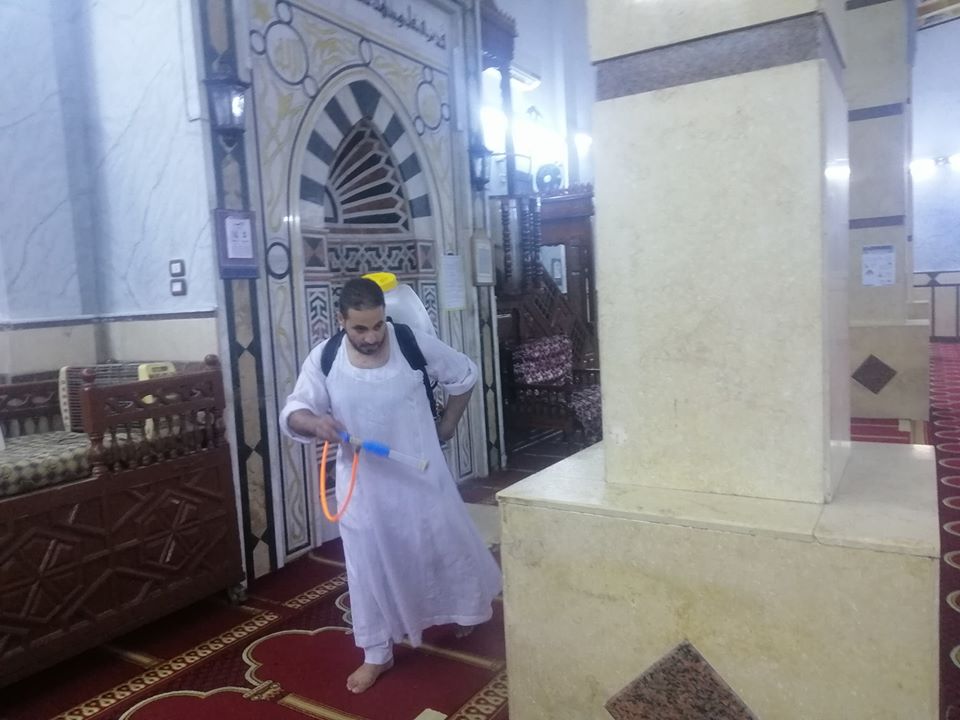 إمام مسجد صلاح الدين بمدينة الأقصر يكشف تفاصيل التجديدات خ (7)
