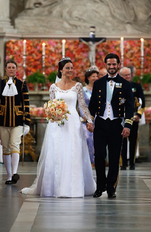 فستان زفاف الأميرة صوفيا