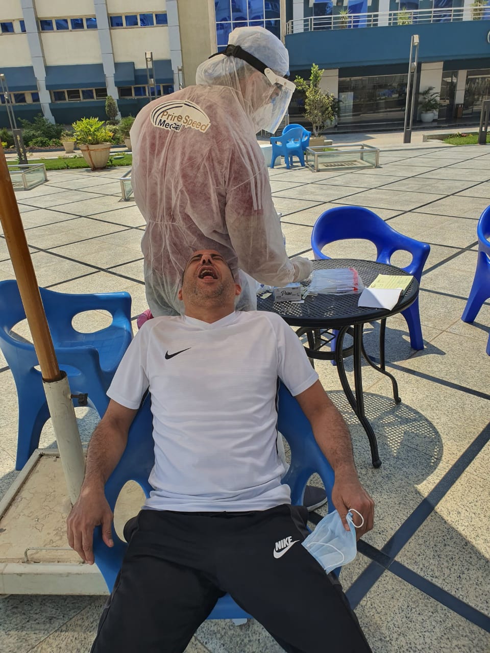 مسحة لاعبي أسوان (12)