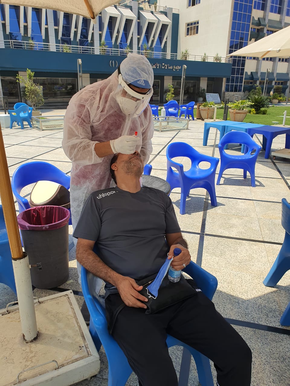 مسحة لاعبي أسوان (13)