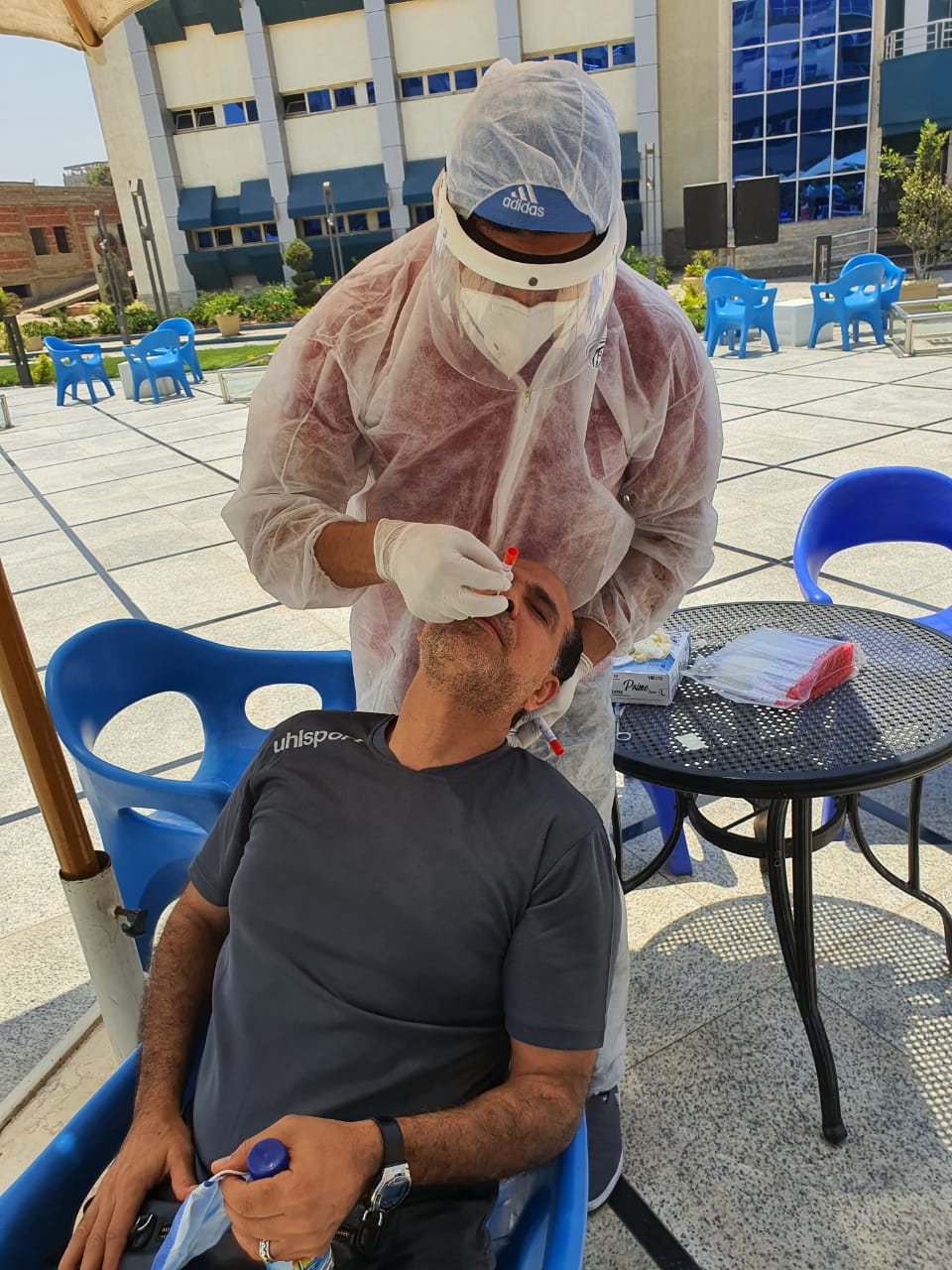 مسحة لاعبي أسوان (23)