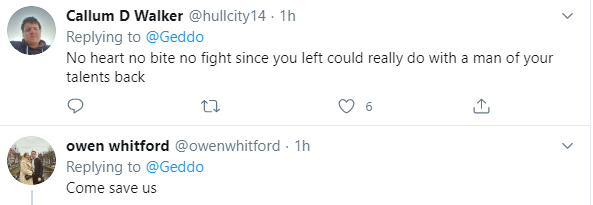 تغريدات جماهير هال سيتي تغريدات جماهير هال سيتي