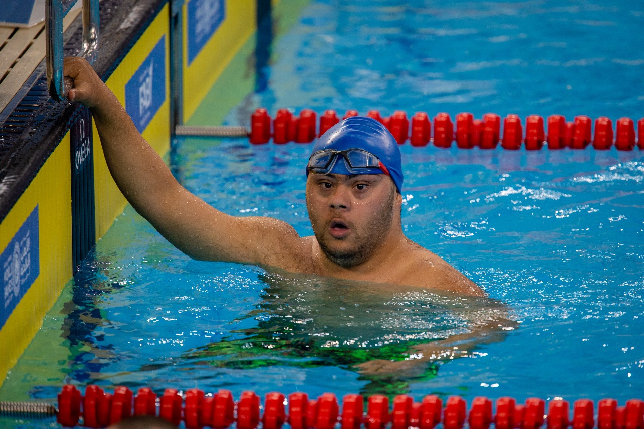 سباحو الاولمبياد الخاص