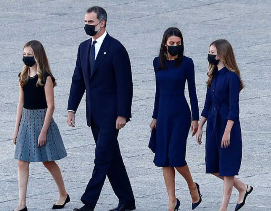 إطلالة الملكة ليتزيا