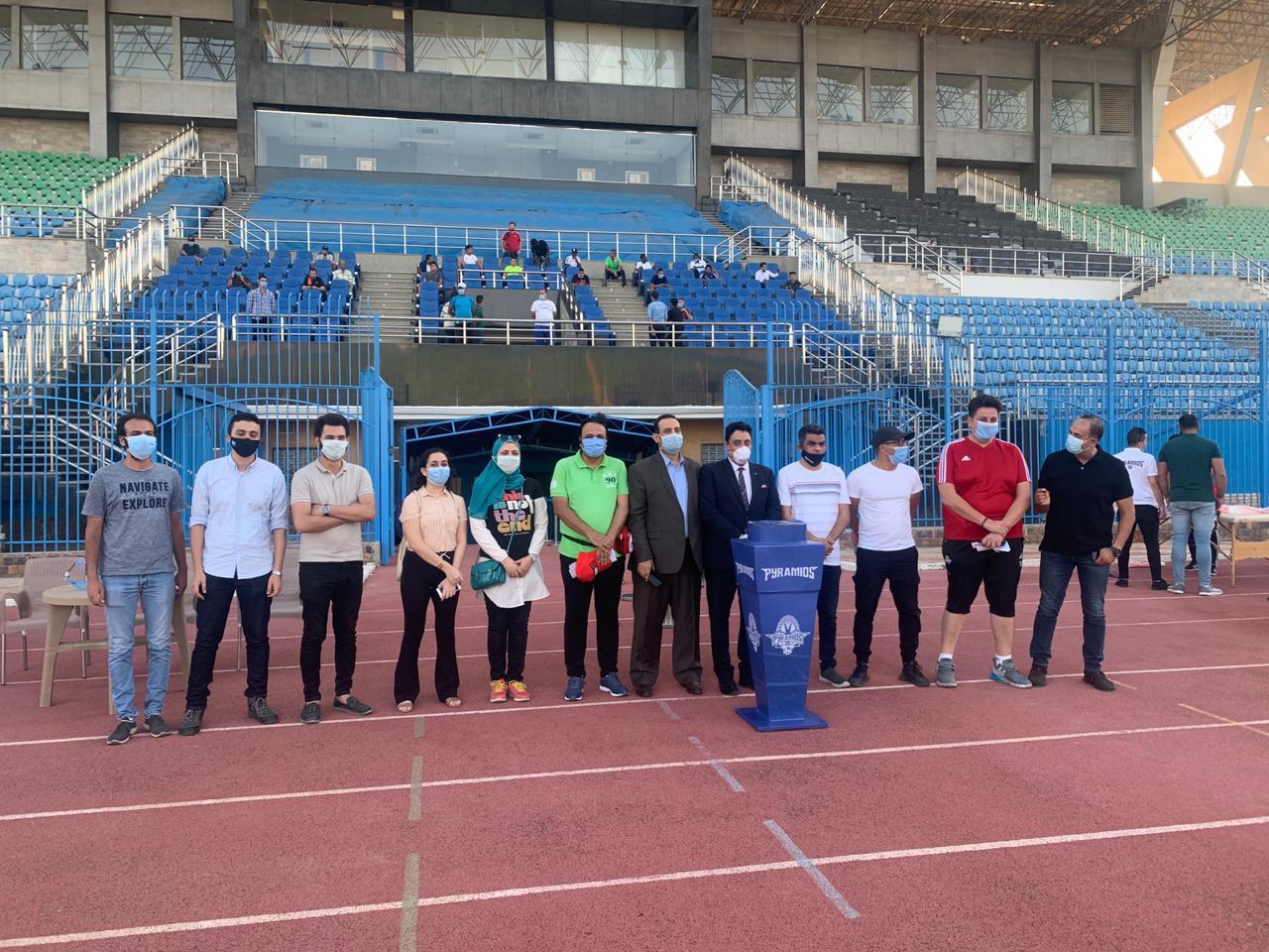 وفد اللجنة الطبية وفد اللجنة الطبية