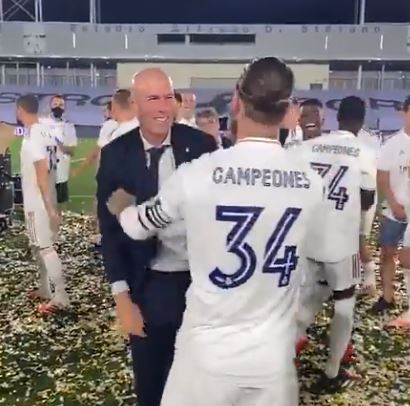 فوز ريال مدريد بالدورى الأسبانى  (1)