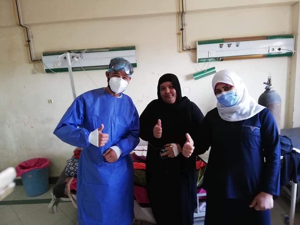 غلق مستشفى القرنة من كورونا بخروج آخر حالتين شفاء (2)