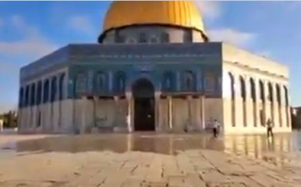 تعقيم المسجد الاقصى