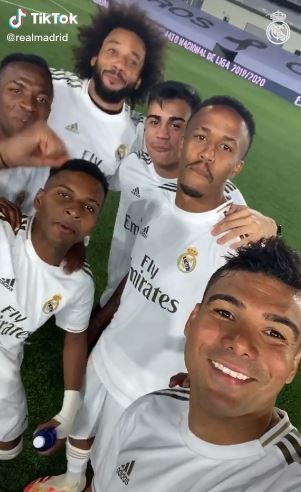 لاعبو ريال مدريد